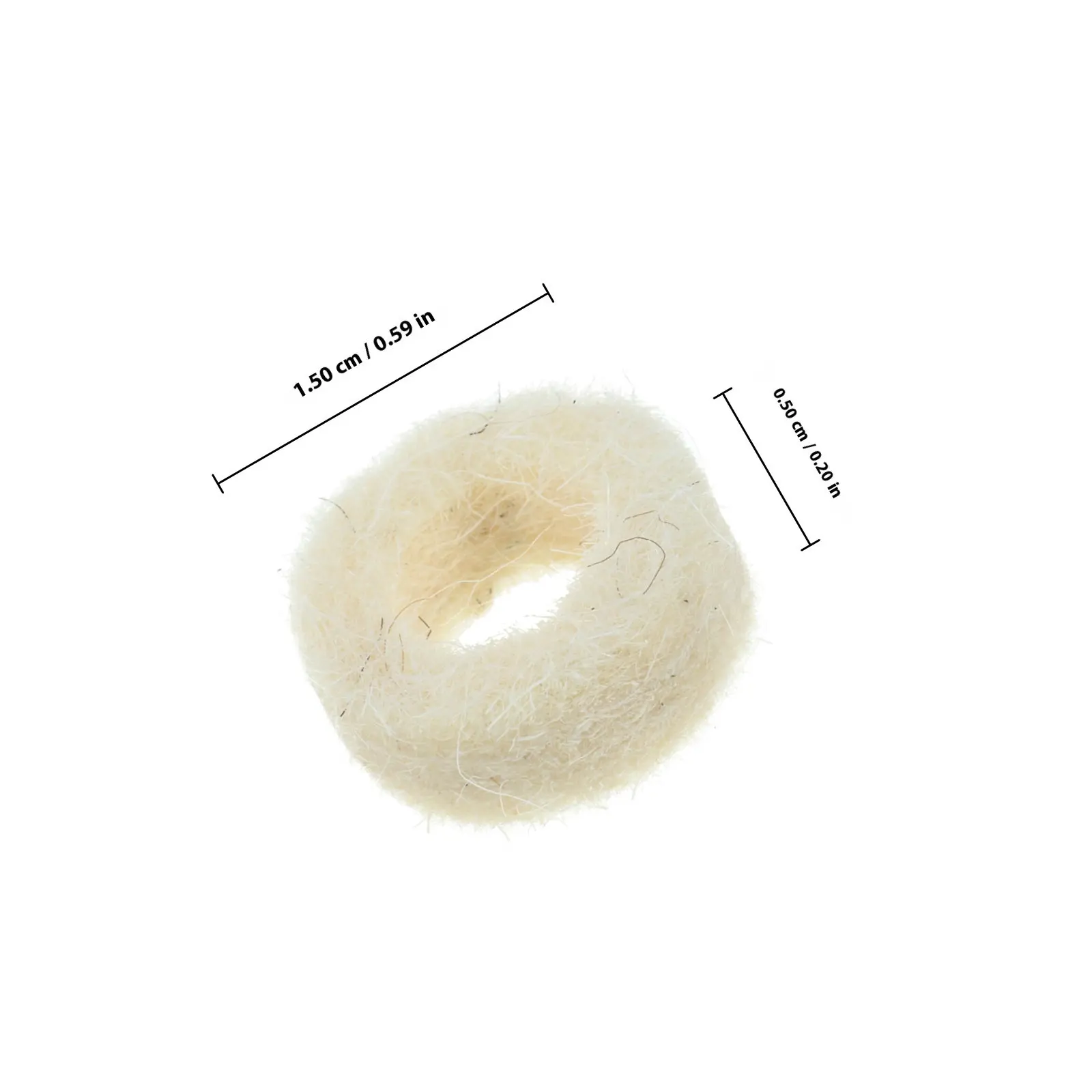 100Pcs Wool Felt Washers Round Replacement Oil Seal Gasket Mechanical Parts Seal for Screws Bolts Battery Terminals Oil Plug