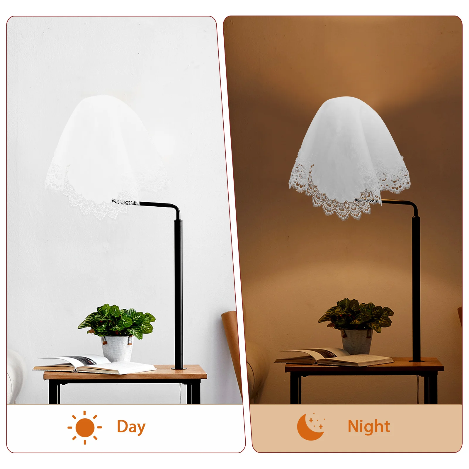 

Lampshade Cover Cloth Table Fringe Princess Lace Top Desk Toddler Decor Dust Proof Protection Exquisite Craftsmanship Home Lamp