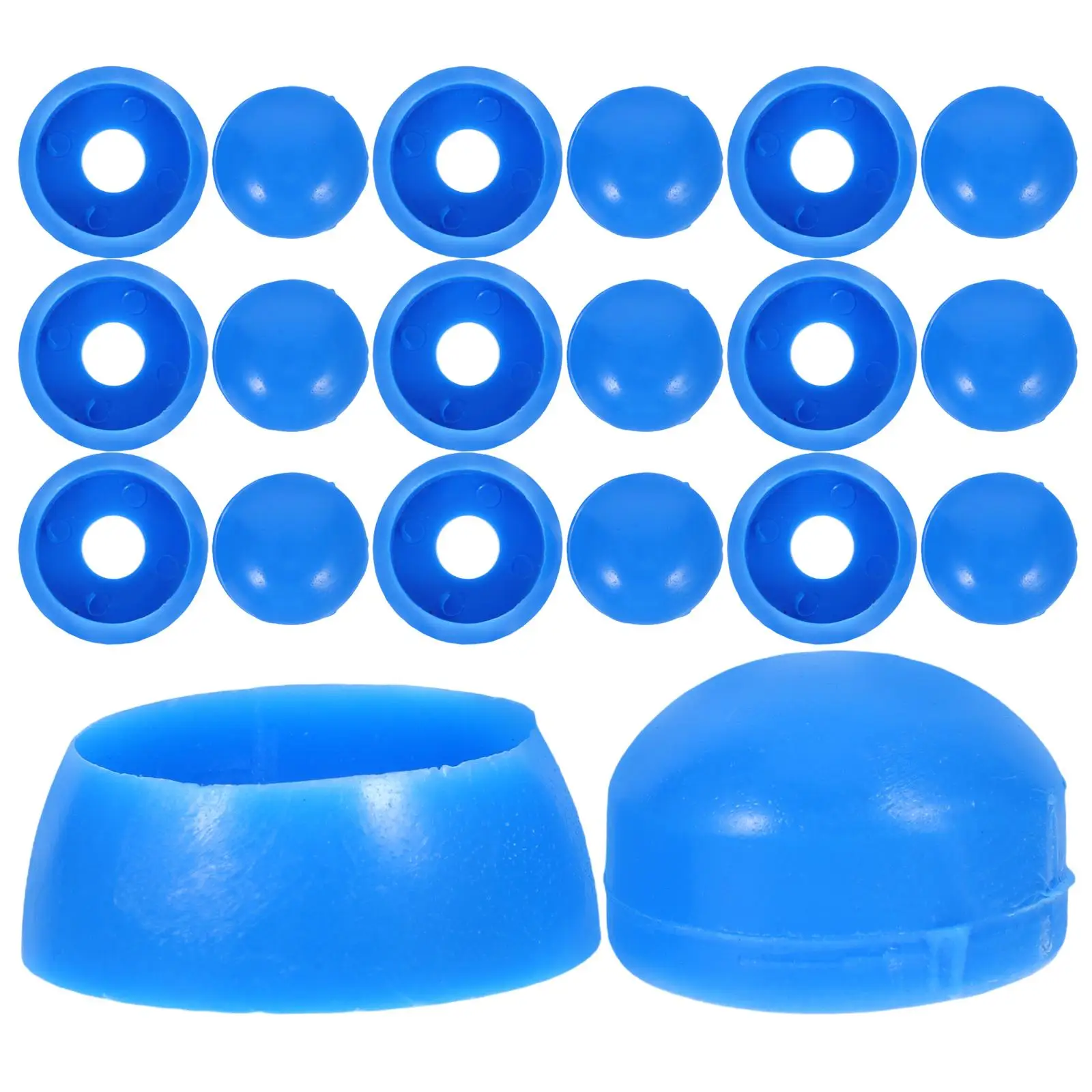 

10 Pcs Slide Cap Cover Screw Bolt Covers Protective Playground Nut Protection Caps Plastic Easy Installation Versatile