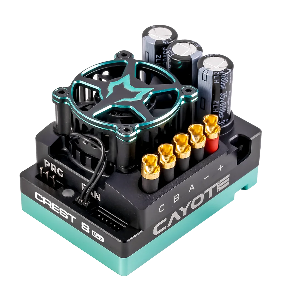 CAYOTE Crest8 EVO 200A 1/8 Flagship RC Model Remote Control Off-Road Vehicle ESC Competition Level