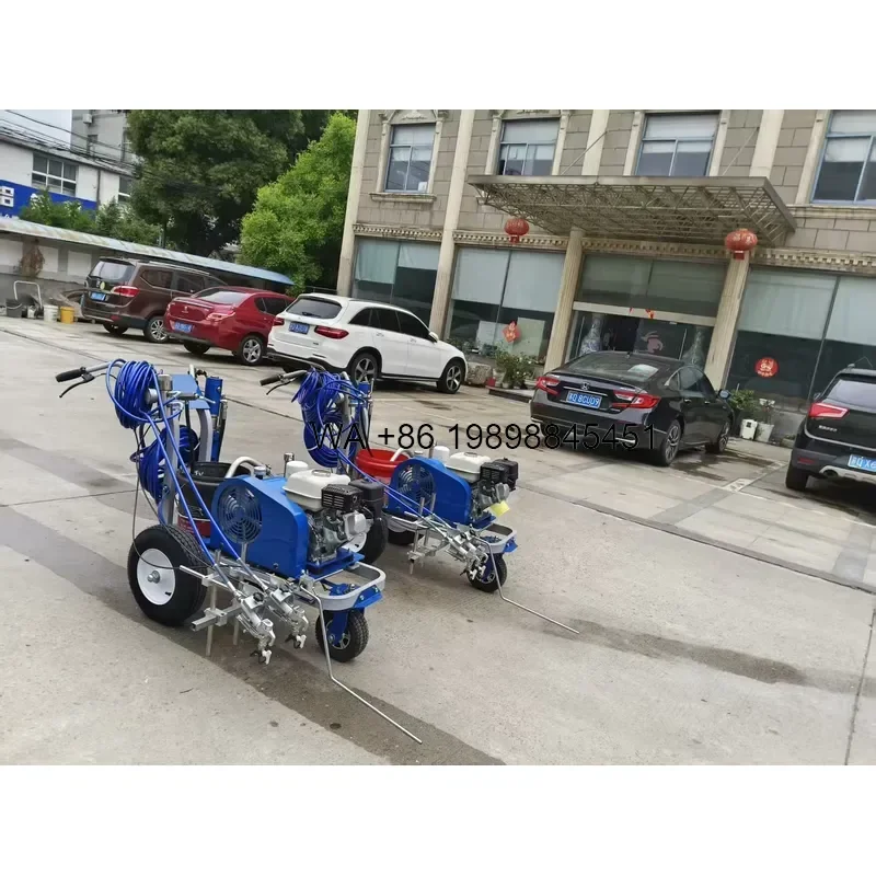 Wmwmnu Road Painting Line Marking Construction Equipment Paint Sprayer for Soccer Field Line Marking