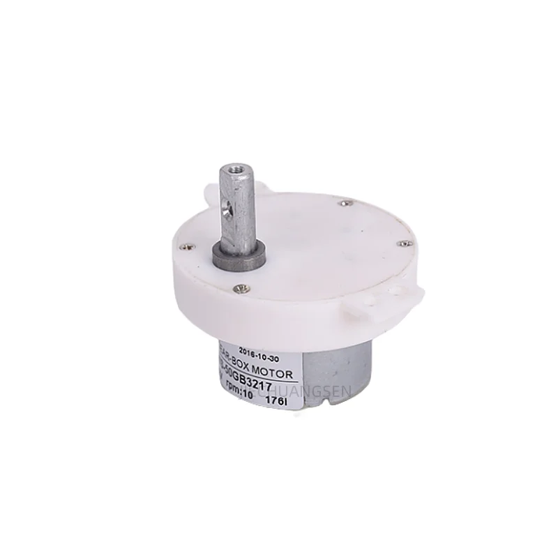 50GB3217 Display Frame DC Gear Motor 3V 6V 12V 24V Low Speed For Christmas Tree 2.5 3 5 6 10 20 100 50 rpm Speed