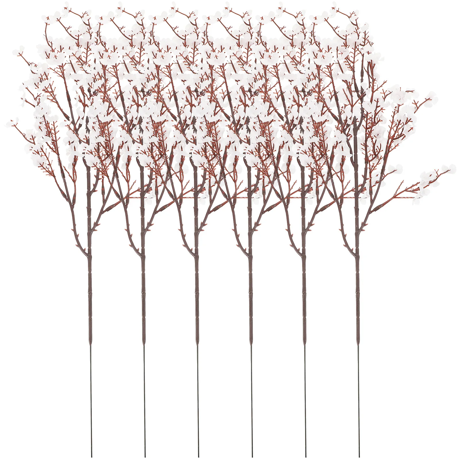 

6Pcs Gypsophila Flower Artificial Real Touch for Wedding Bride Bouquet Table Centerpiece Decoration Gypsophila Bouquet