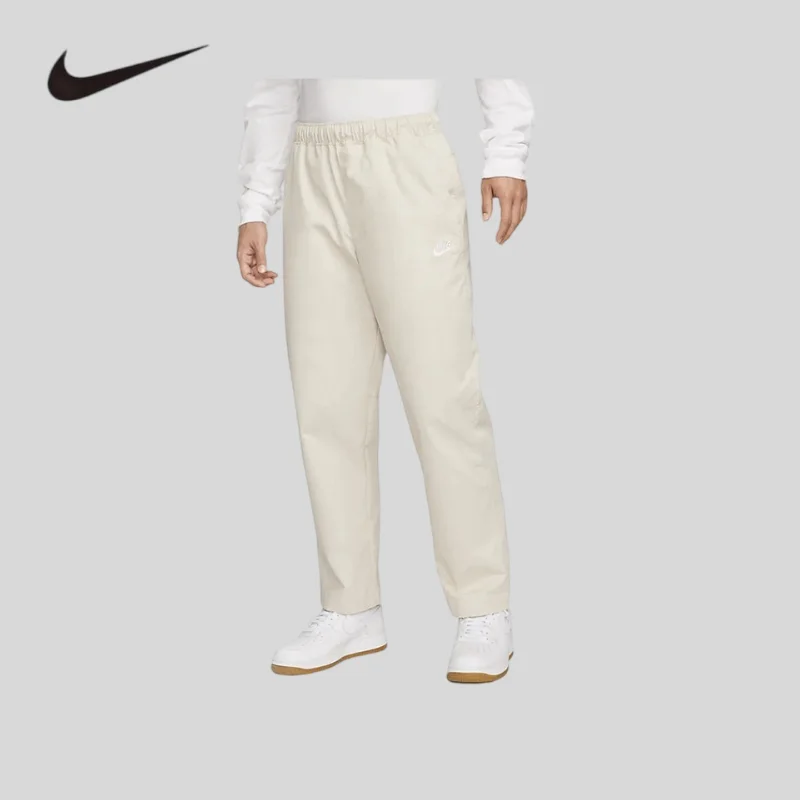 Nike Woven Straight New Casual Splicing Men's Sports Trousers DX3337-104