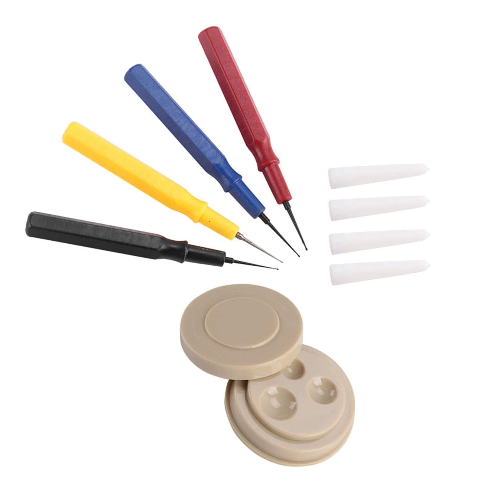 Watchmaker Repair Tool Professional Watch Oiler Set 1 Oil Cup 4 Oil Pen Assortment Kit Watch Oil Cup Pen