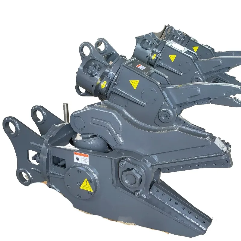Dual Cylinder Hydraulic Concrete Steel Shear Efficient Cutting Tool For Construction Machinery Demolition Works
