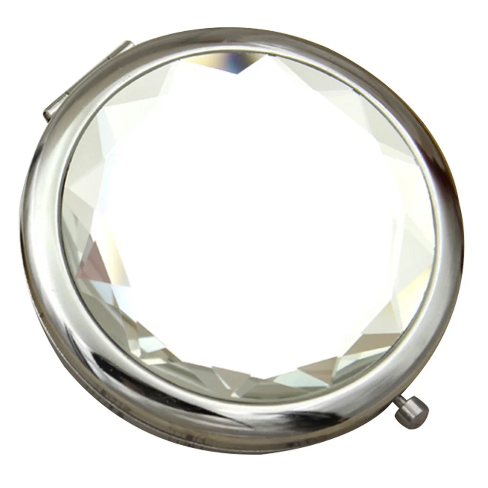 metal mirror pocket mirror makeup mirror foldable mirror women cosmetics mirror