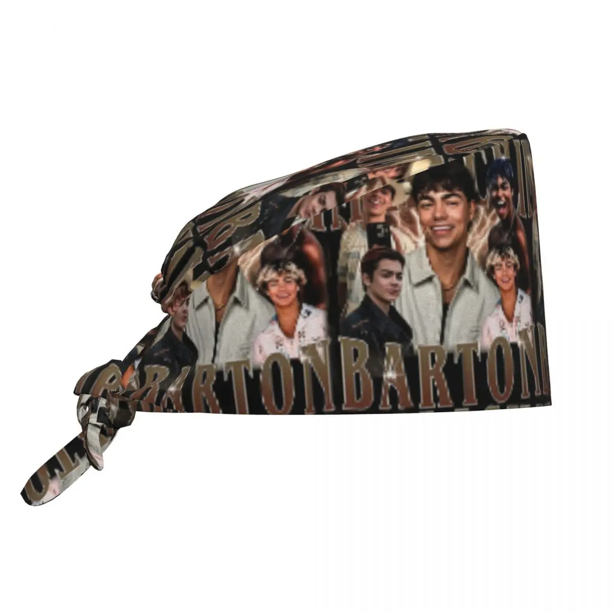 Malachi Barton Actor Scrub Cap Vintage Tooth Check Surgicals Caps for Men Women Pet Grooming Nursing Working Caps Hat
