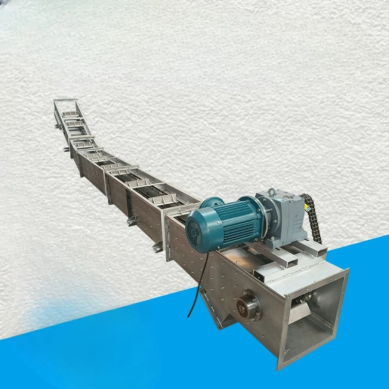 

Machinery Equipment Production Double Chain Scraper Machine, Carbon Steel Stainless Steel Scraper Conveyor