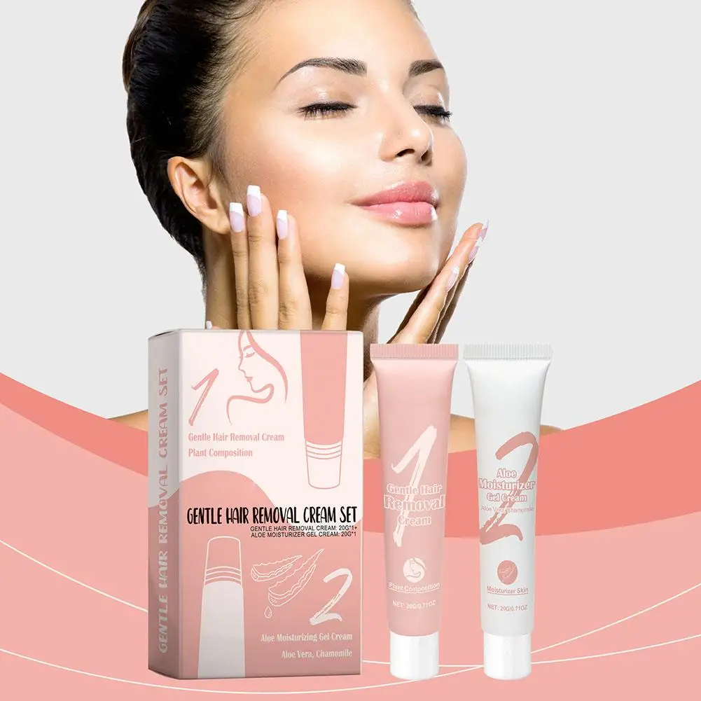 Crema depilatoria liscia Corpo Indolore Crema depilatoria efficace per uomini e donne Sbiancamento Mano Gamba Ascella Perdita di capelli K8A6