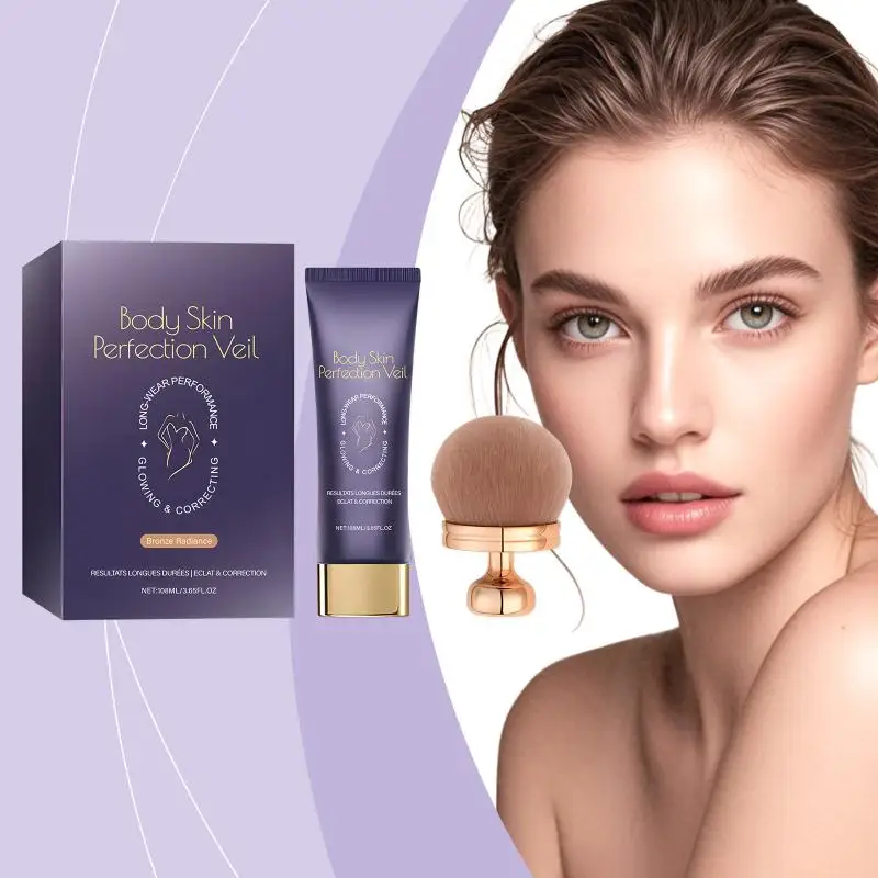 Bronze Radiance Body Concealer: Hydrating, Delicate, Long-Lasting Without Makeup Smudging, Covering Blemishes
