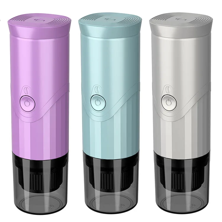 Fully Automatic Espresso Machine Portable Mini Coffee Maker Battery Operated For Outdoor Use Multiple Colors