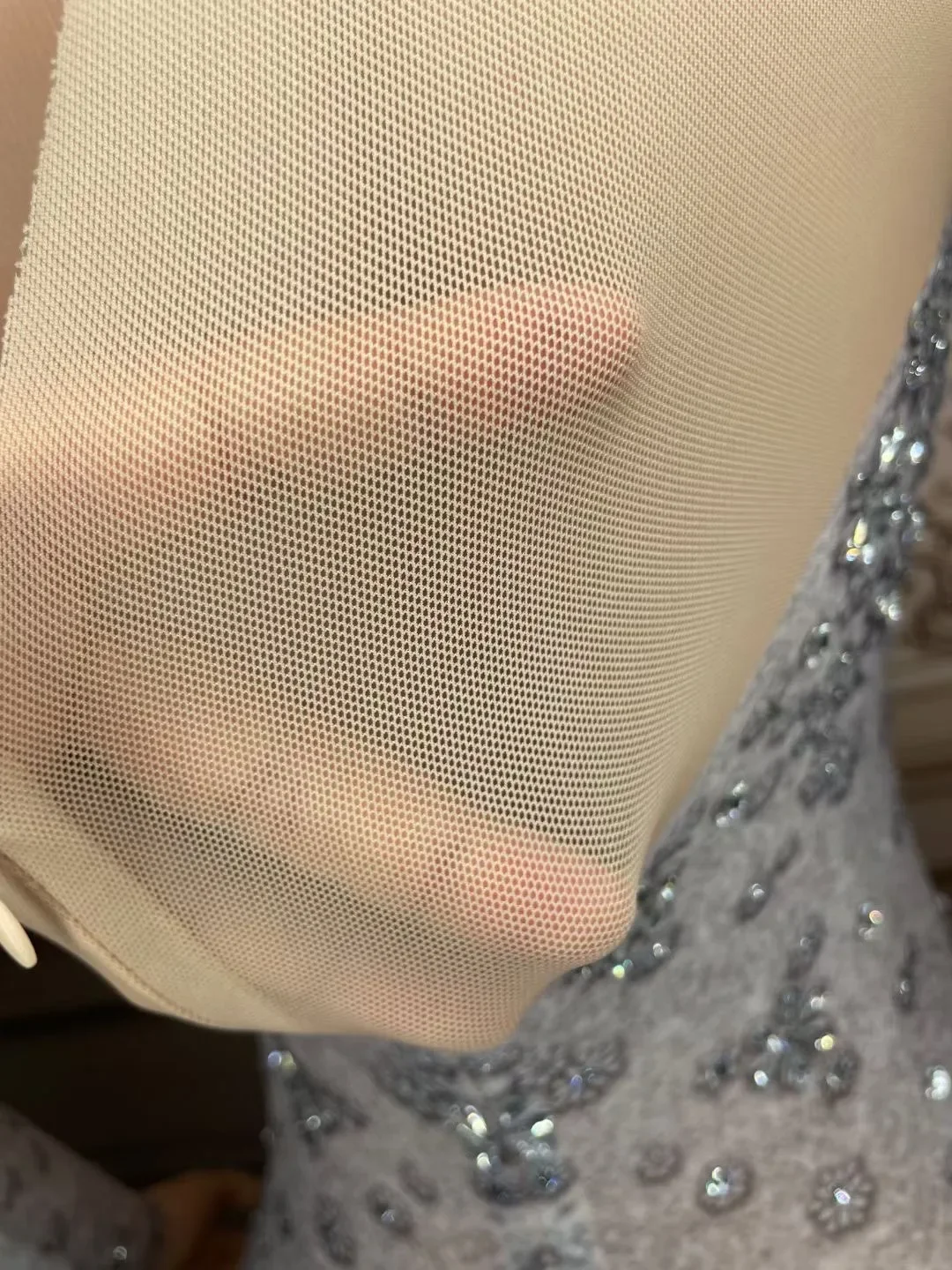 Lange Ärmel glänzende Strass steine sexy blaue Federn Meerjungfrau Kleid für Frauen Abend Promi Kleidung Ballsaal Bühne Kostüm