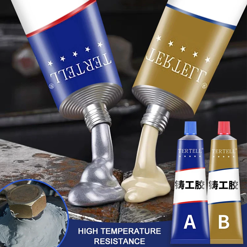 鋳造修理接着剤,強度接着剤,工業用溶接剤,耐熱性,冷間接着剤