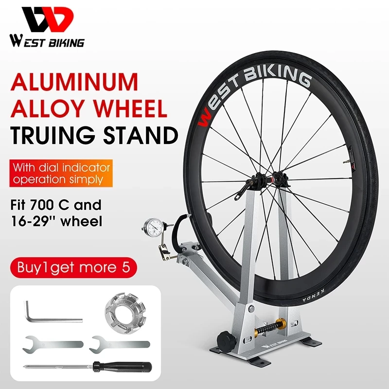 Bike Wheel Truing Stand MTB Road Bike Maintenance Bracket Bicycle Wheel Hub Straightener Holder For Cycling Bike Repair Tool