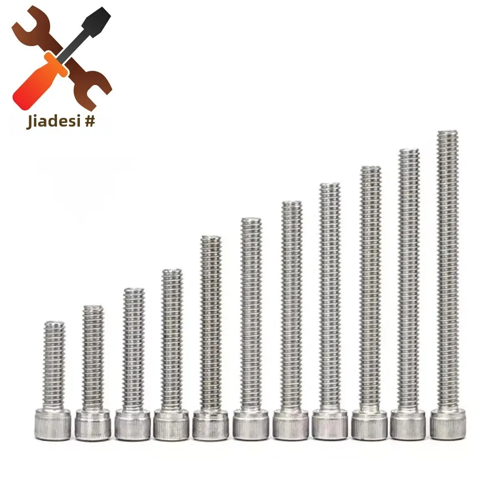 M6 M8 M10 M12 304 Stainless Steel Allen Hexagon Ultrathin Head Bolt Hex Socket Ultra Thin Flat Wafer Head Screw  Description:304