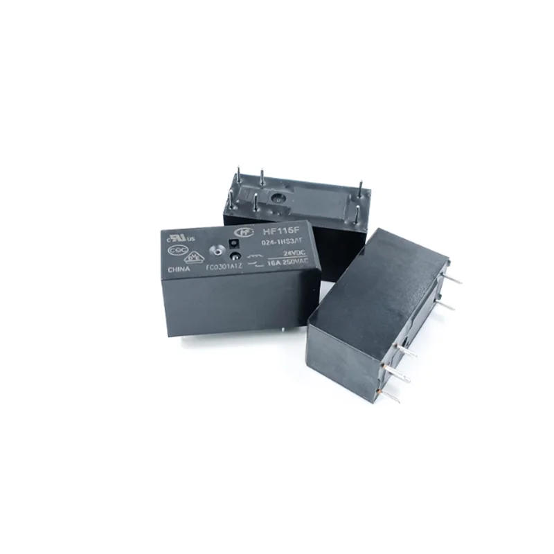 10piece  HF115F/005-1HS3AF 、HF115F/012-1HS3AF 、HF115F/024-1HS3AF  DIP-6  New high-power relay  HF115F-012-1HS3AF 、HF115F-024