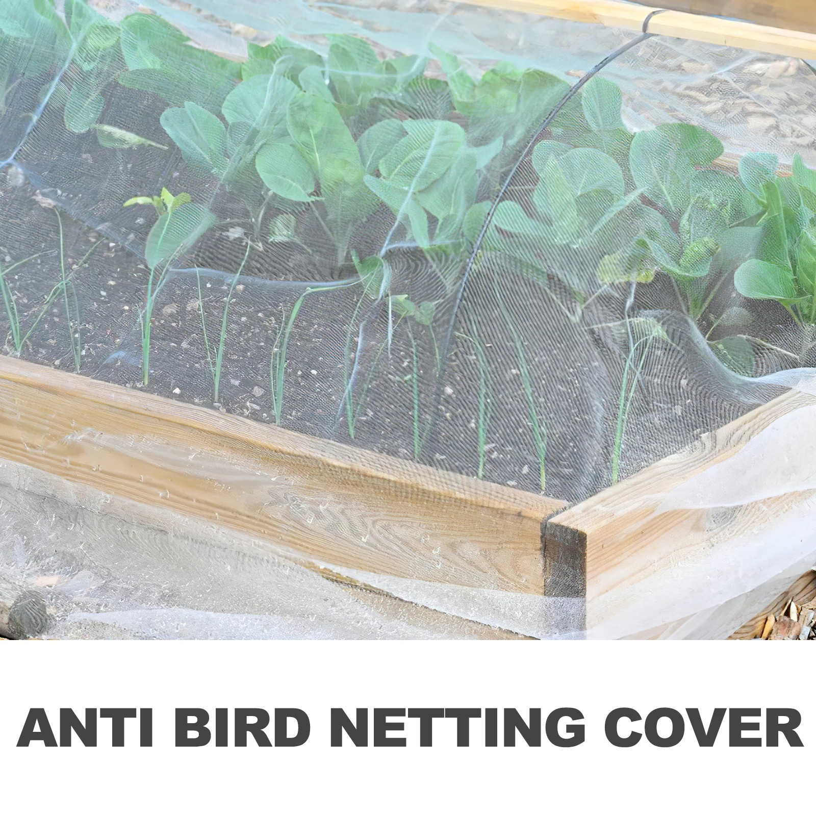 

Plant Mesh Netting for Garden 3M X 10M Reusable Waterproof Shade Cloth Barrier Against Birds Deer Hail Wind Mesh Netting