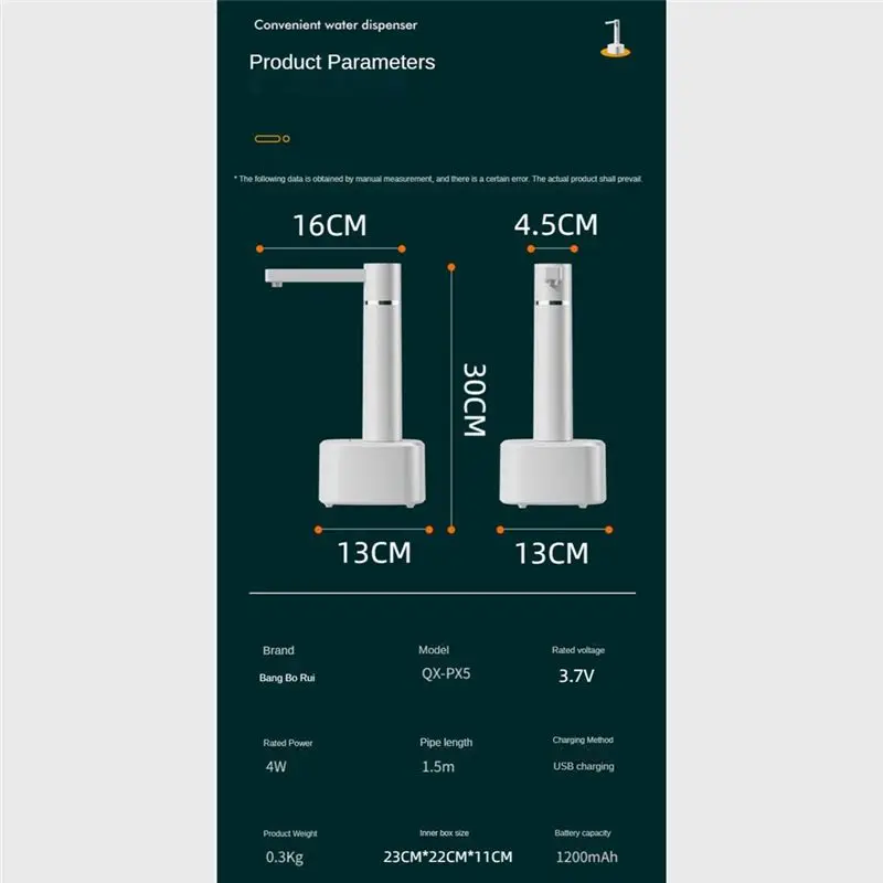 

Super Hot Sale Brand Electric Water Pump Dispenser Automatic Drinking Water Bottles