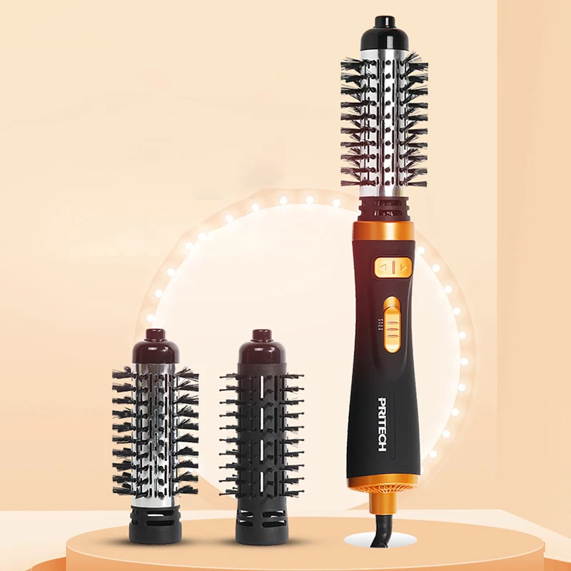 Xiaomi Youpin Pritech-Rizador eléctrico giratorio de viento caliente, Rollo recto de dos usos, secador de pelo esponjoso, 900W