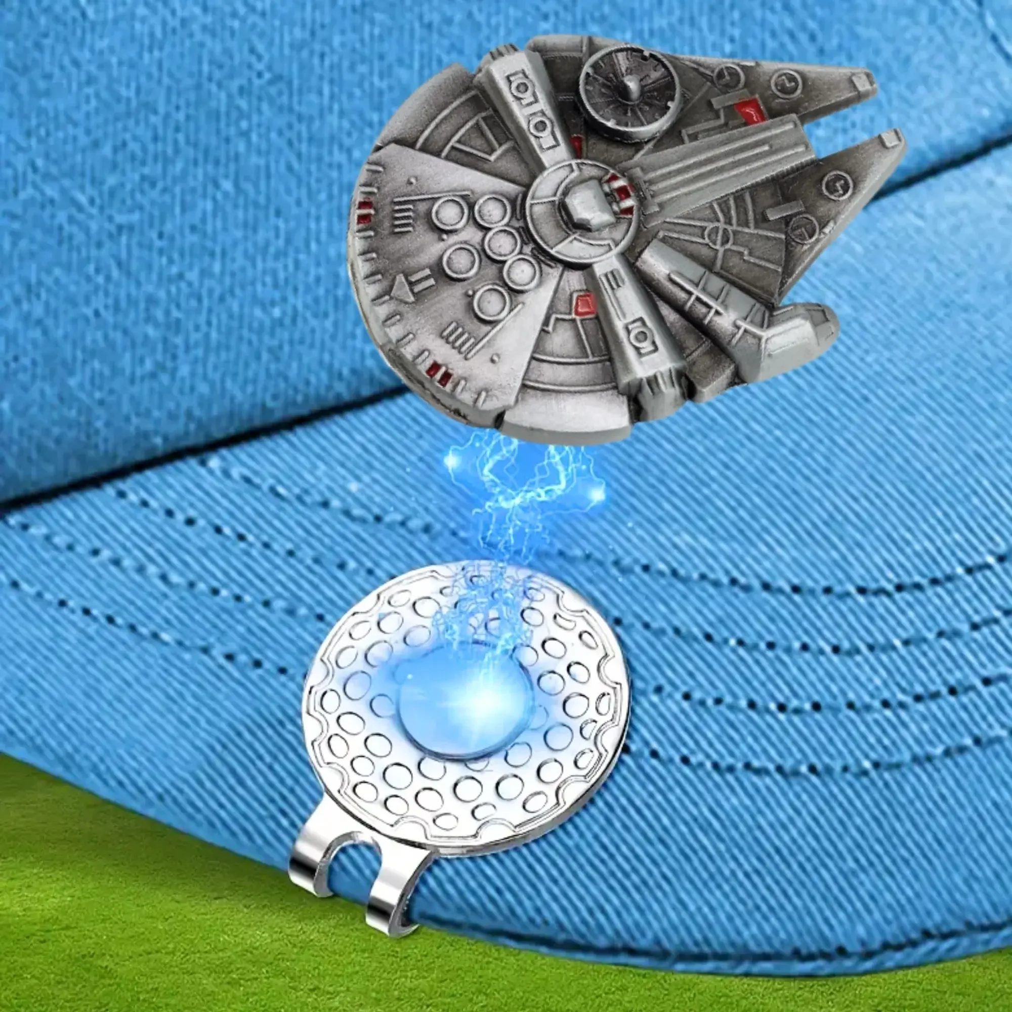 Premium Golf Divot Repair Tool Ball Marker with Magnetic Hat Clip Golf Accessories for Enhanced Golfing Women Golfers
