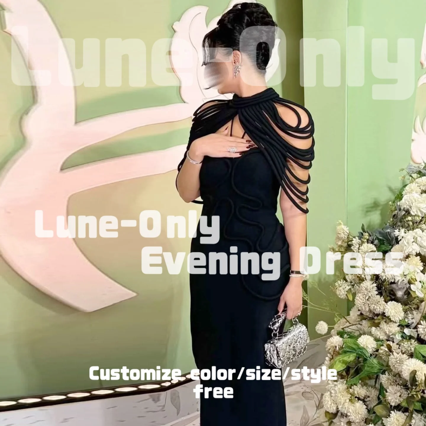 

Черное элегантное вечернее платье с вырезом в форме сердца по индивидуальному заказу для торжественного случая, платье русалки без рукавов для выпускного вечера, вечернее платье