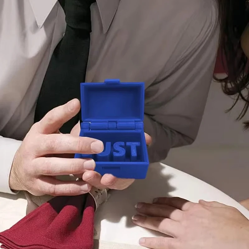 Funny Prank Box Storage Box Just In Case Prank Stuff Desk Decor Weird Stuff Small Box With Word Jewelry Organizer