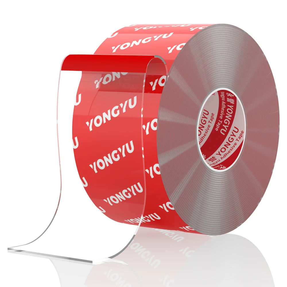 Nano Double Sided Tape Heavy Duty, Clear & Tough Nano Tape Multipurpose Removable Mounting Adhesive Grip Tape Picture Hanging