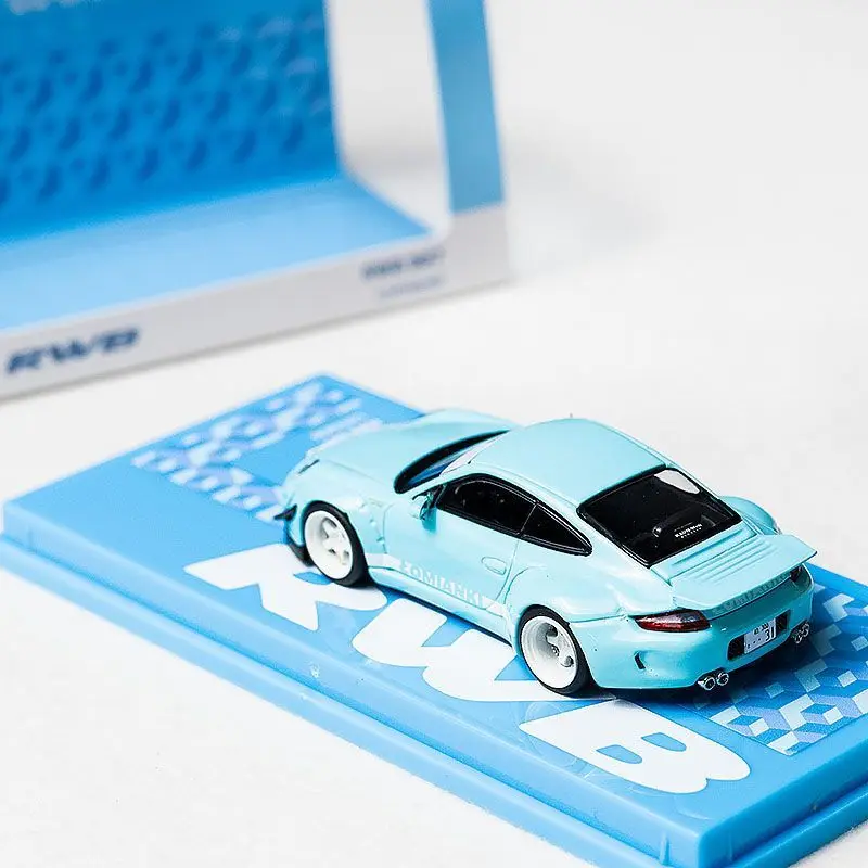 TW 1:64 Porsche RWB 997 modello di auto in lega Tarmac Works