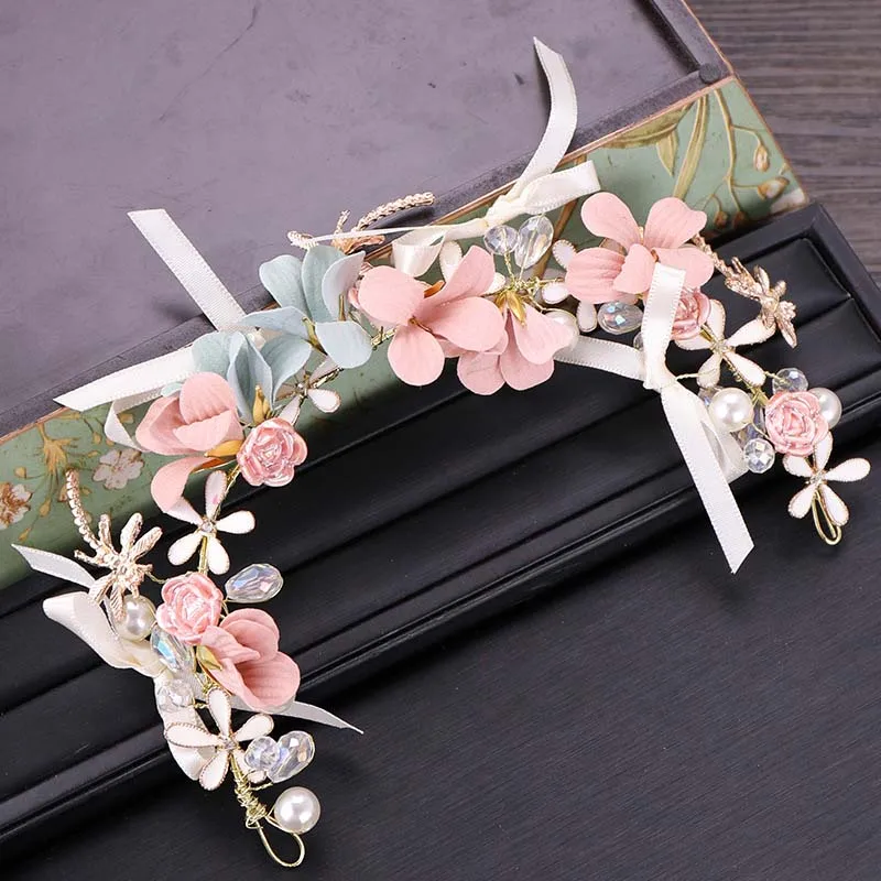 Pearls Hairband Women Flower Headpiece Make You Stand Out In d Great Gift For Your Kid