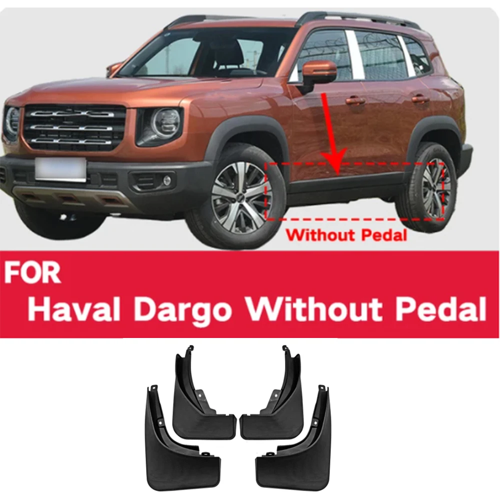 

Car For GMW Haval Dargo Front And Rear Protector Wheel Mudguard Original Modified Fender 2022 2023 Accessories