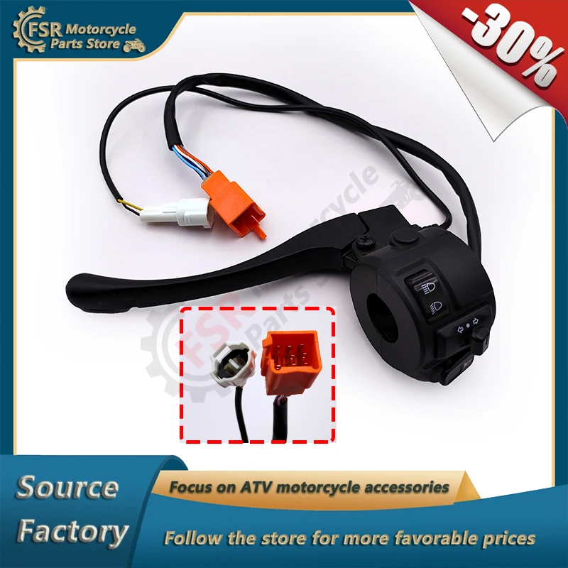 

Left switch assembly with turn signal button for Sundiro Honda electric vehicles new S07/S08