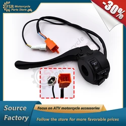 LEFT SWITCH ASSY,FOR SUNDIRO HONDA NEW S07/S08 ELECTRIC VEHICLES,WITH TURN SIGNAL BUTTON,MOTORCYCLE SCOOTER PARTS