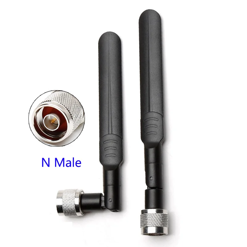 Dual Band WIFI Antenna 8dBi 2.4G 5.8G N Male Universal Fold Antenna Amplifier WLAN Router Signal Booster