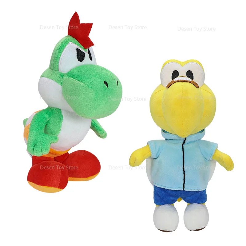 Mario pelúcia brinquedos infantis, Yoshi Koops, boneca Anime Plushie, os melhores presentes de aniversário para crianças, novo