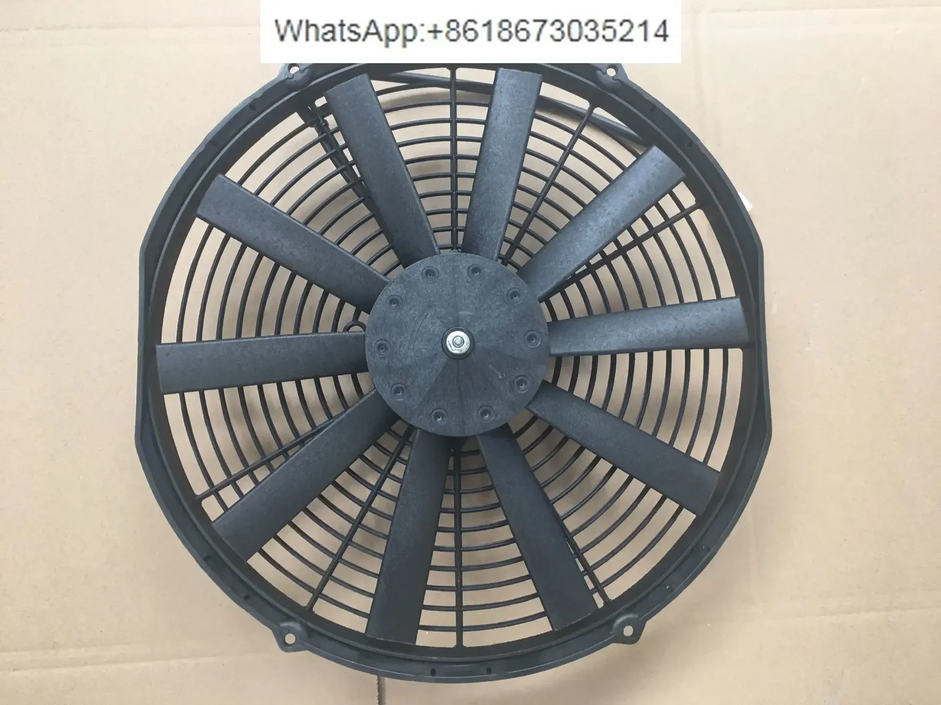 Mixer truck accessories, cement tanker hydraulic oil radiator fan, oil cooler, electronic fan, fan