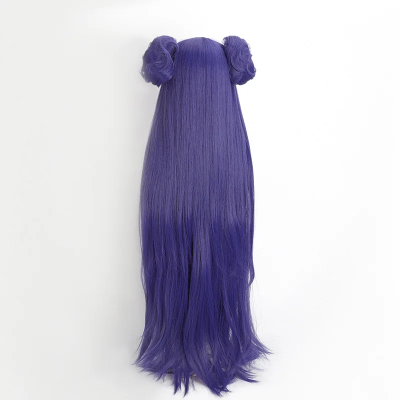 1-teilige Anime-Mädchen-Cosplay-Perücke, separater Blumenknospen-Stil mit langen, losen Haaren