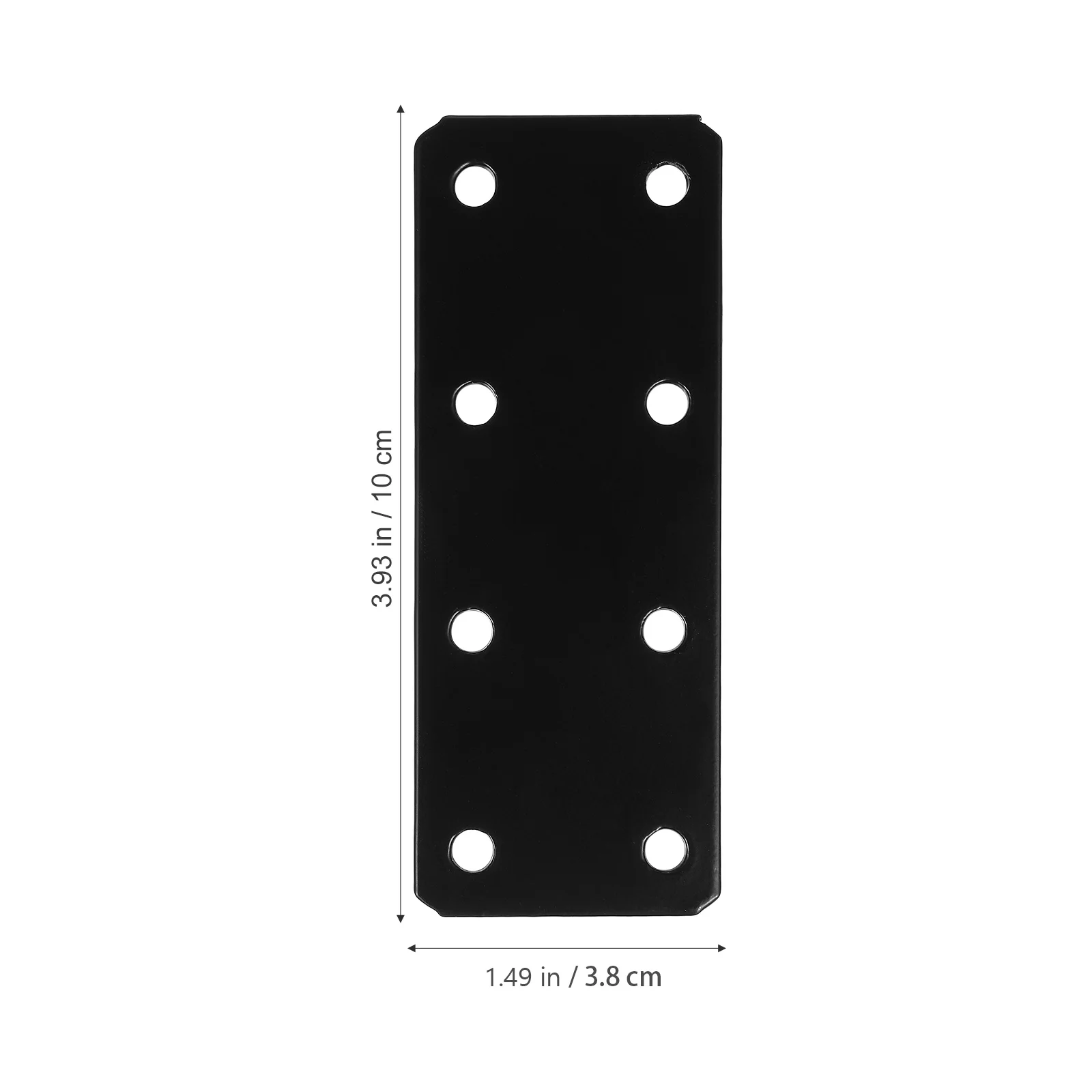 8 Pcs Repair Board Corner Code Furniture Brackets 1000X380X020CM Iron Metal Mending Plate Brace