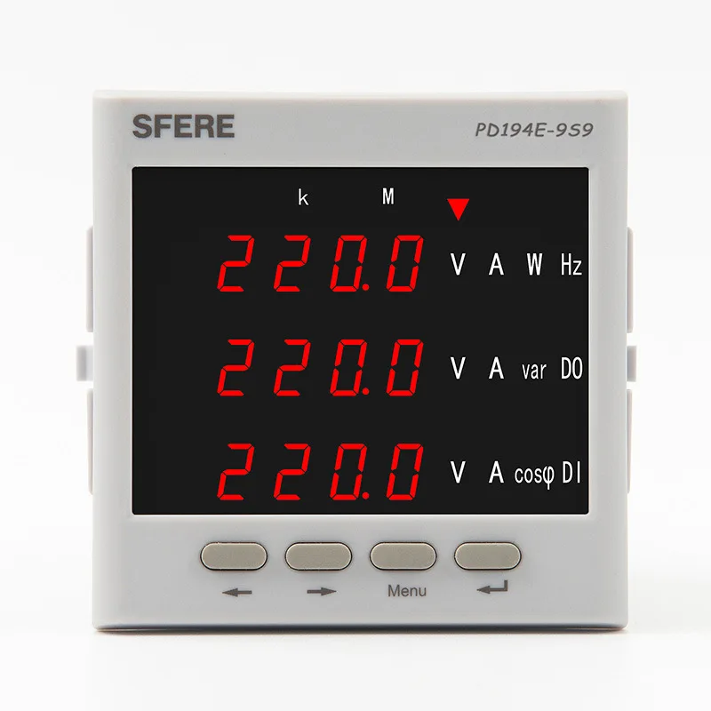 PD194E-9S9 Multifunctional Power Meter Three-phase Multifunctional Electric Meter