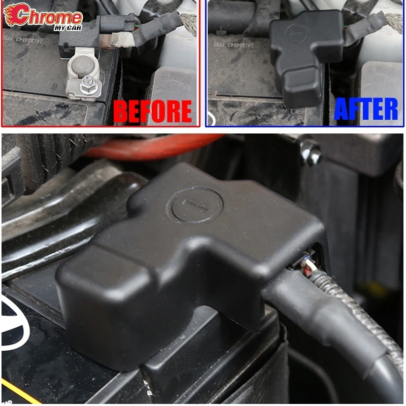 Battery Power Anode Negative Electrode Pole Terminal Cover For Hyundai I30 Elantra 10-17 Tucson TL Sonata 2015 2016 2017 2018