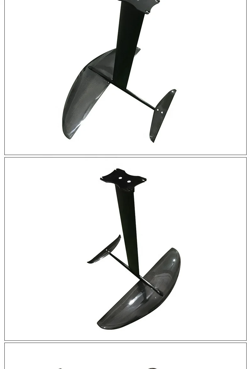 New 2000cm ² Surf Hydrofoil Full Carbon Fiber Aluminum Alloy Matte Glossy Surface Big Leaf Kite Surfing Water