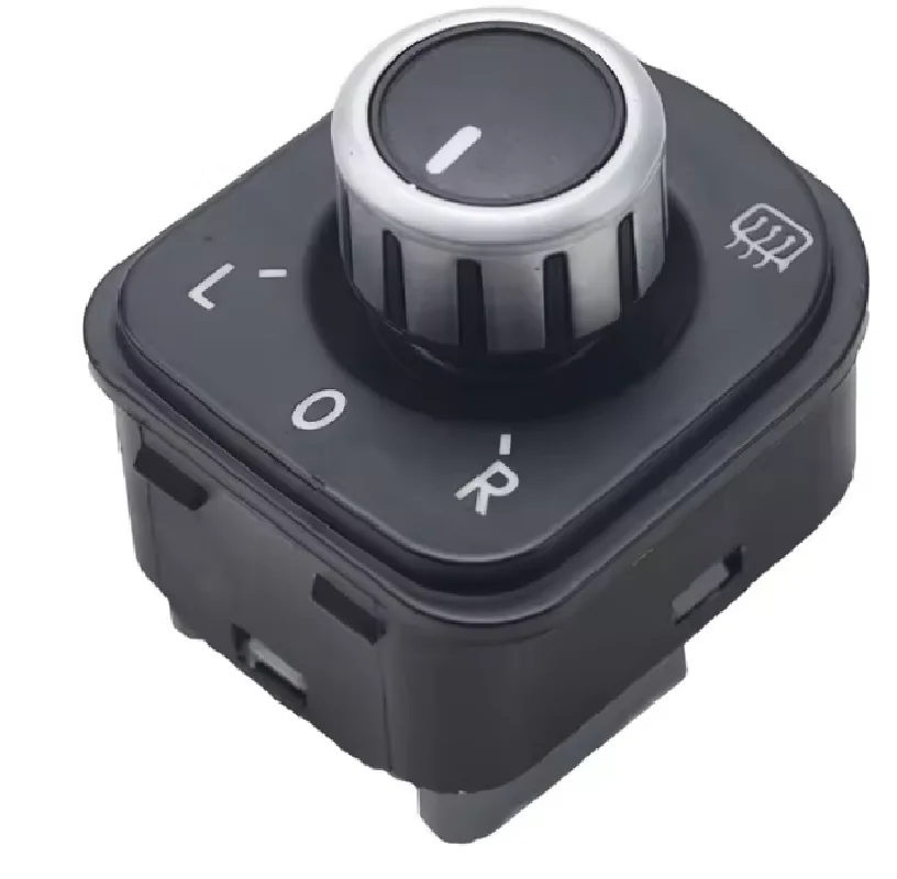 

1 Pcs Car Rear View Mirror Adjustment Control Knob Side Mirror Switch Button For VW Jetta Golf 5 6 MK5 MK6 Tiguan Rabbit CC Eos