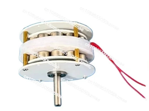 Mini miniature disc type ironless generator with low speed, high efficiency, no resistance, compact wind and hydraulic hand cran
