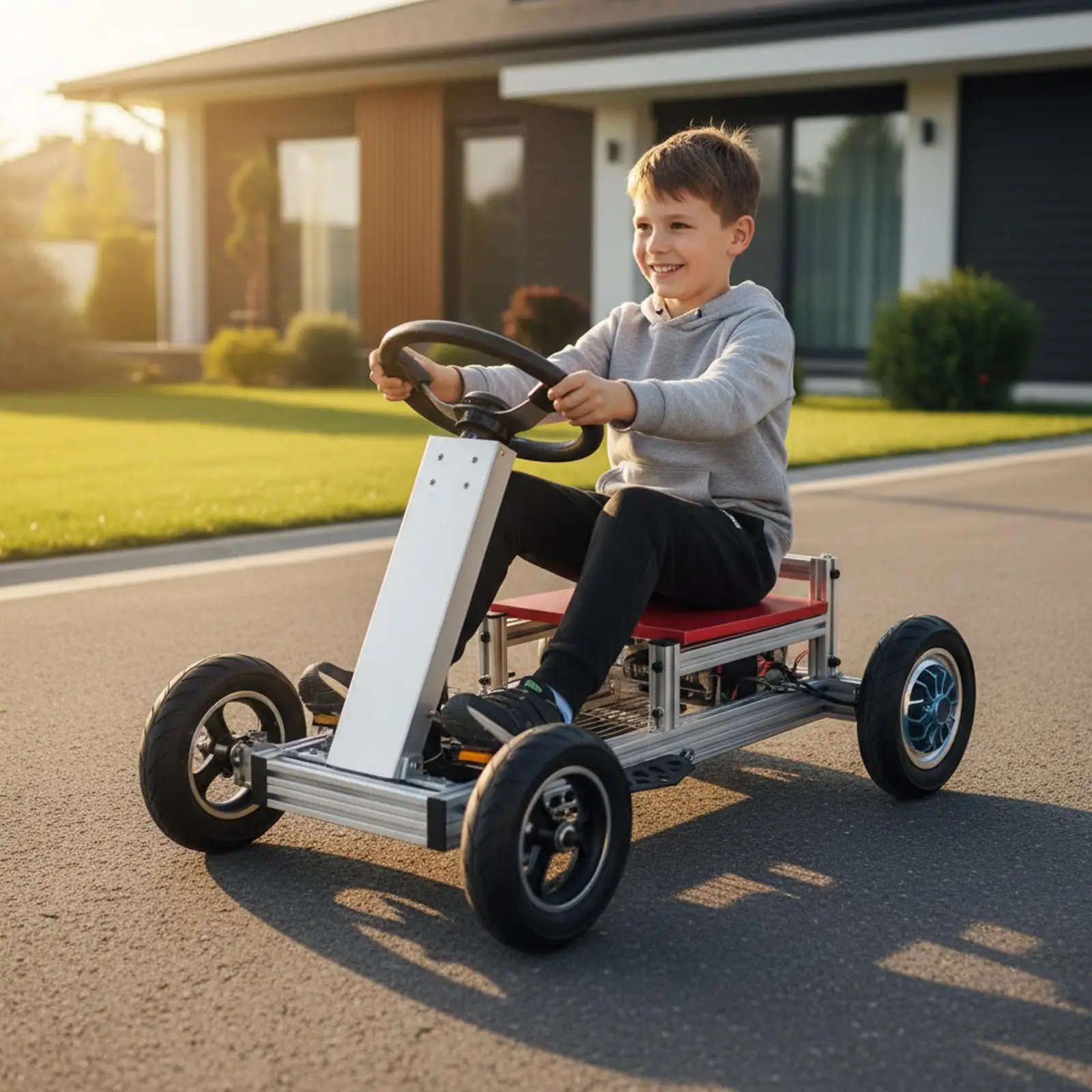 

Go Kart Steering Kit Steering Knuckle Replacement for DIY Enthusiasts Telescopic Universal Joint Tie Rod End Reliable Shaft Rack