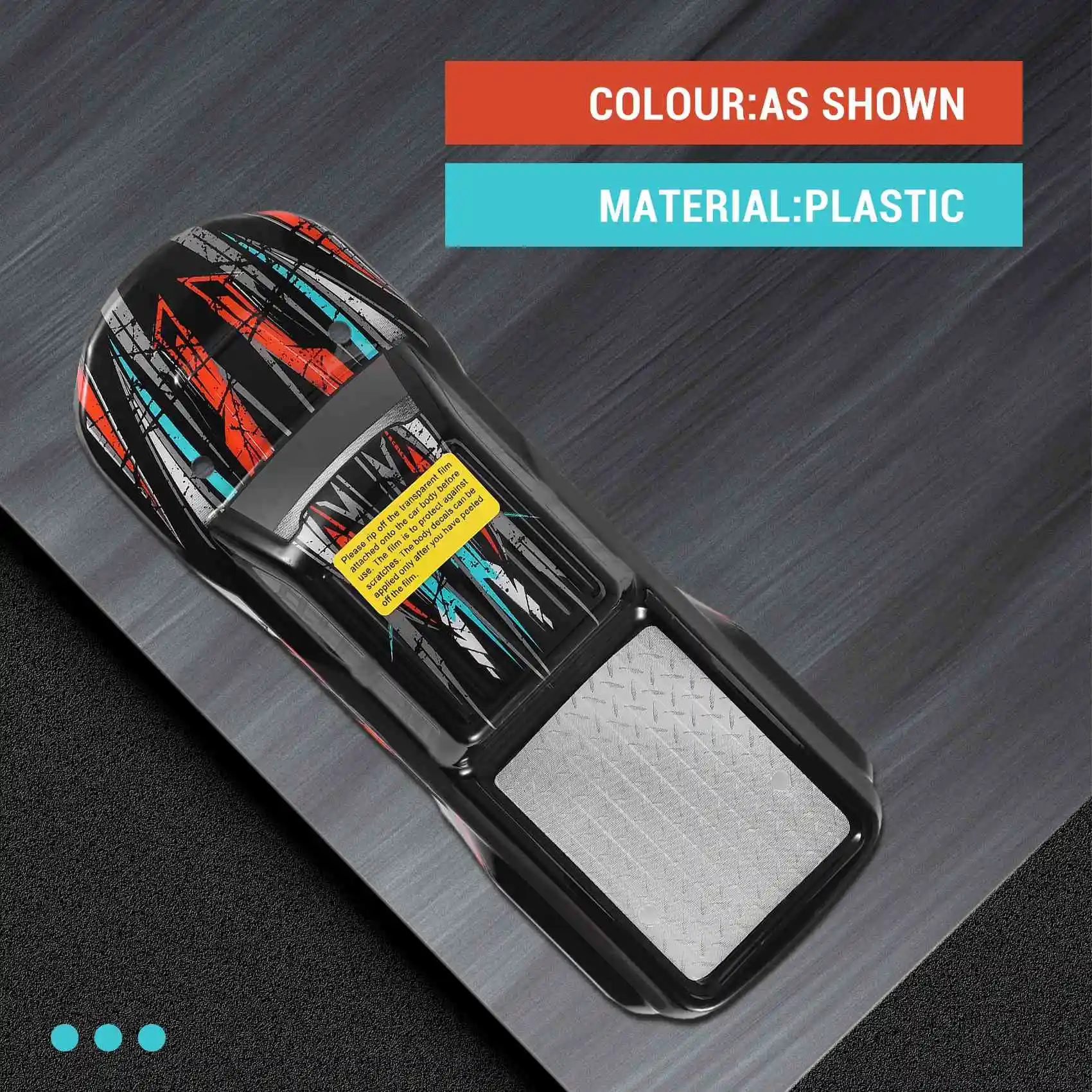 RYOST RC جسم السيارة شل ل HAIBOXING HBX 16889 16889A RC قطع غيار السيارات ترقية الملحقات