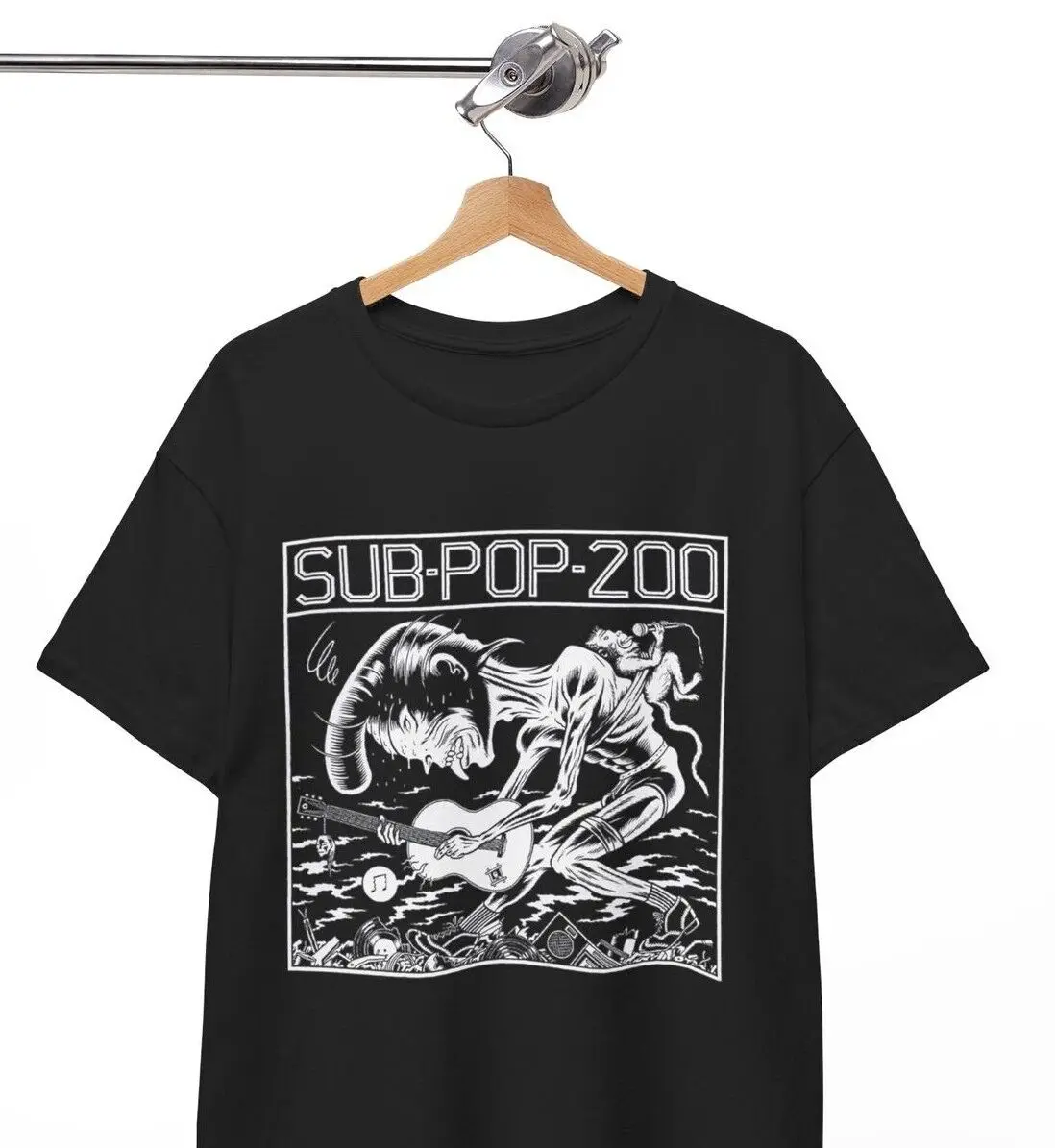 sub-pop-200 Shirt as worn by kurt cobain, worn by Kurt Cobain. Unisex Shirt