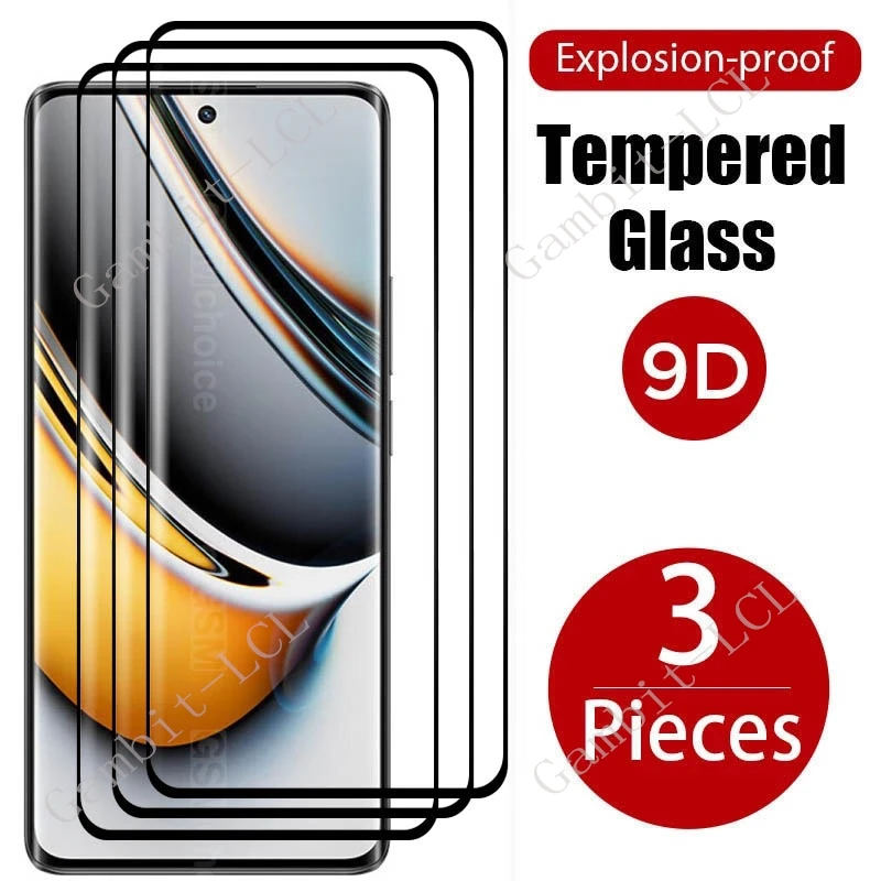 3PCS 9H 3D Curved Tempered Glass For Realme 11 Pro ON Realme11Pro Realme11 11Pro Plus 6.7