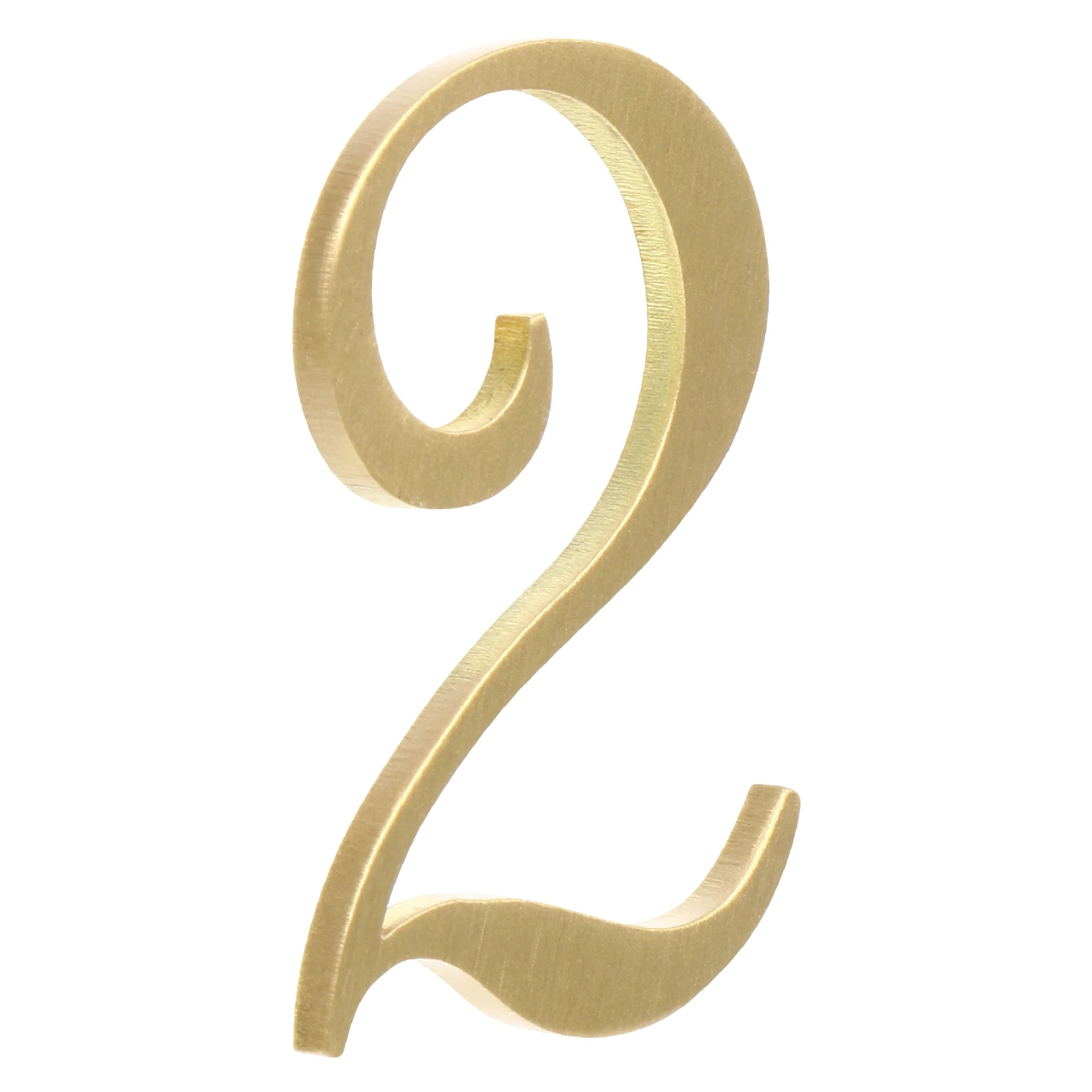 

Copper Door Number House Address Numbers High Quality Durable Practical Wide Usage Home Office Hotel Room Car Decoration