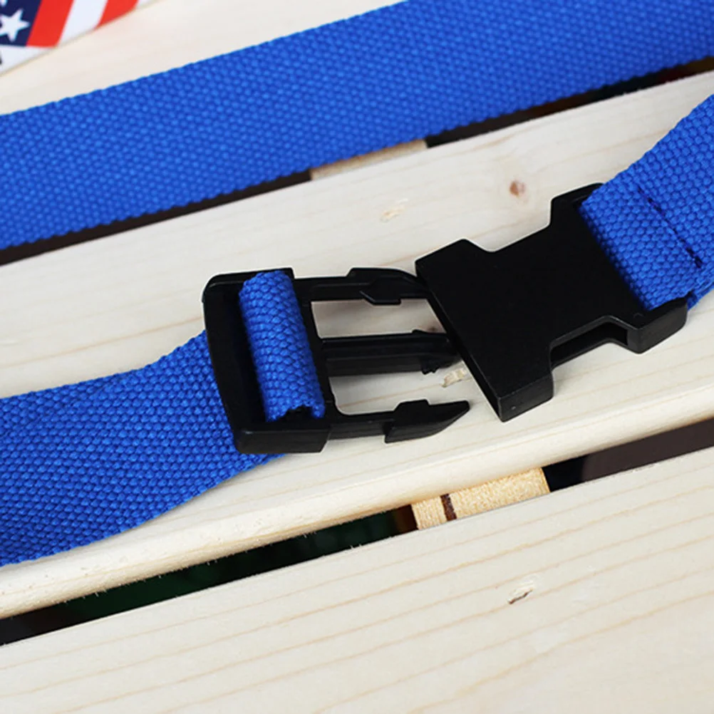 

2Pcs Plastic Buckle Canvas Waist Belt Adjustable Casual Lightweight Breathable Simple Belt for Men Women Unisex