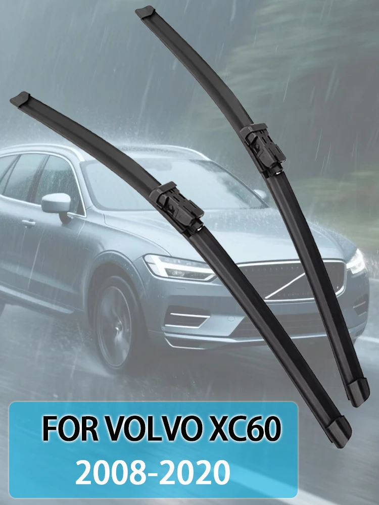 Auto Wischer Klinge Für VOLVO XC60 MK1 MK2 2008-2020 Windschutzscheibe Gummi Refill Frontscheibe Wischer Auto Zubehör